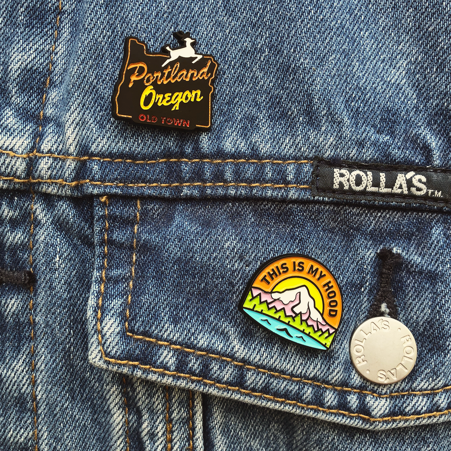 This Is My Hood Enamel Pin