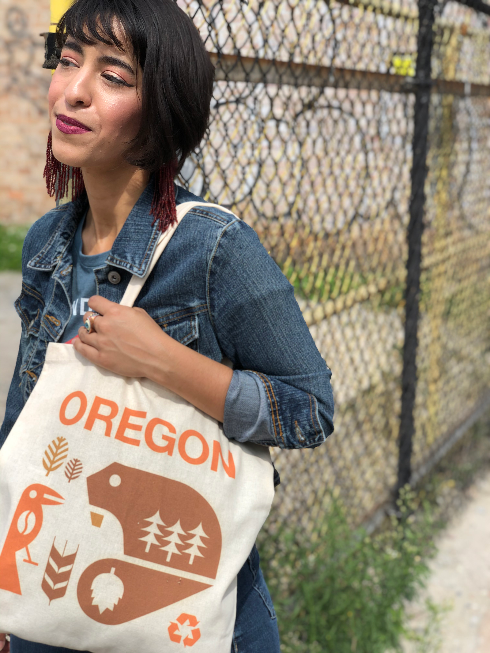 Oregon Stamp Tote