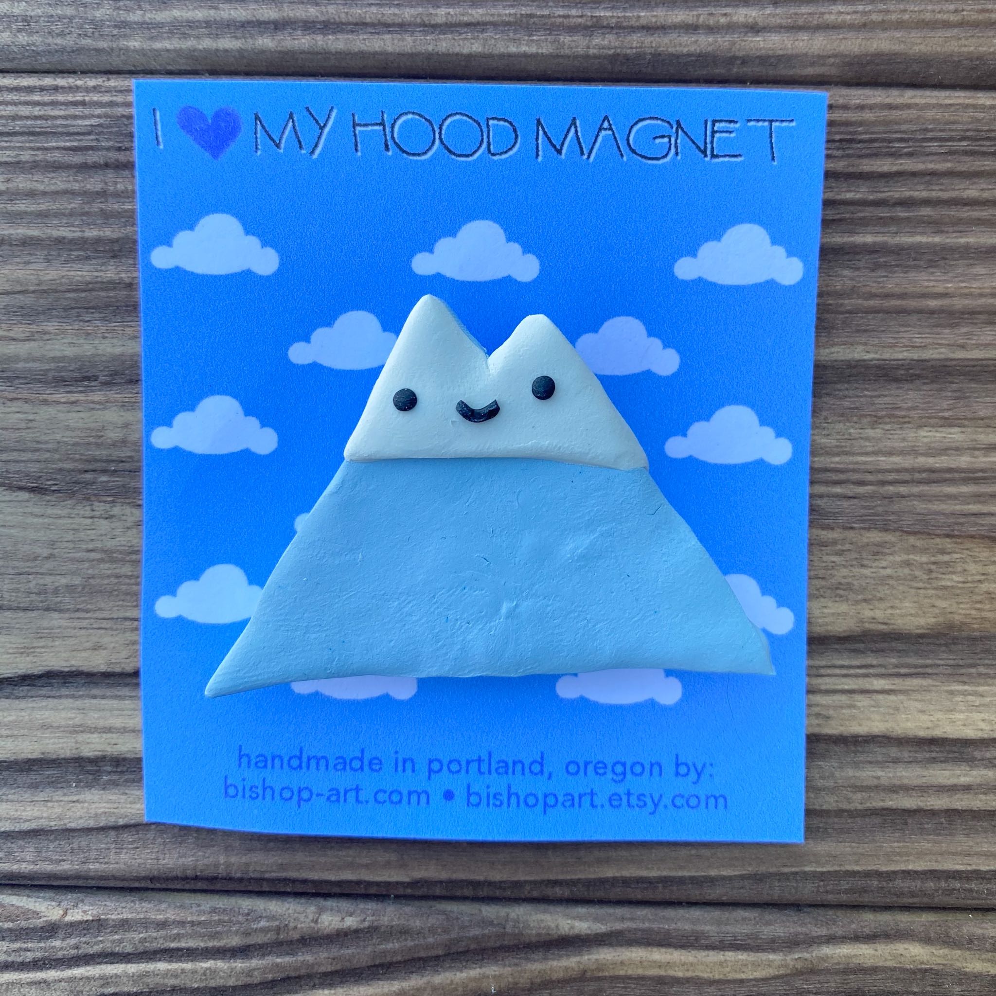 I Love My Hood magnet