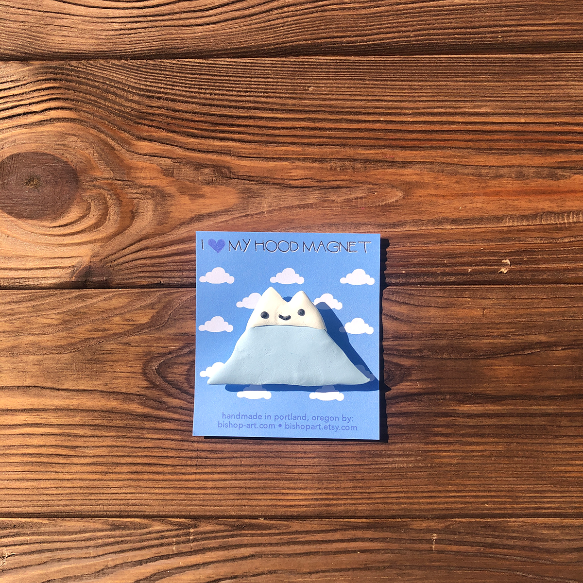 I Love My Hood magnet