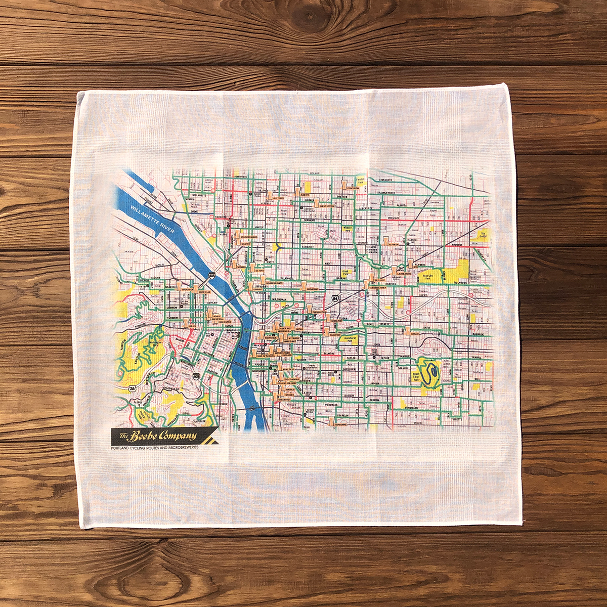 Soft Bike and Brew Map