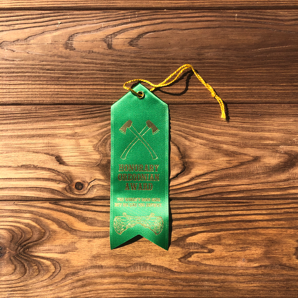 Honorary Oregonian Prize Ribbon